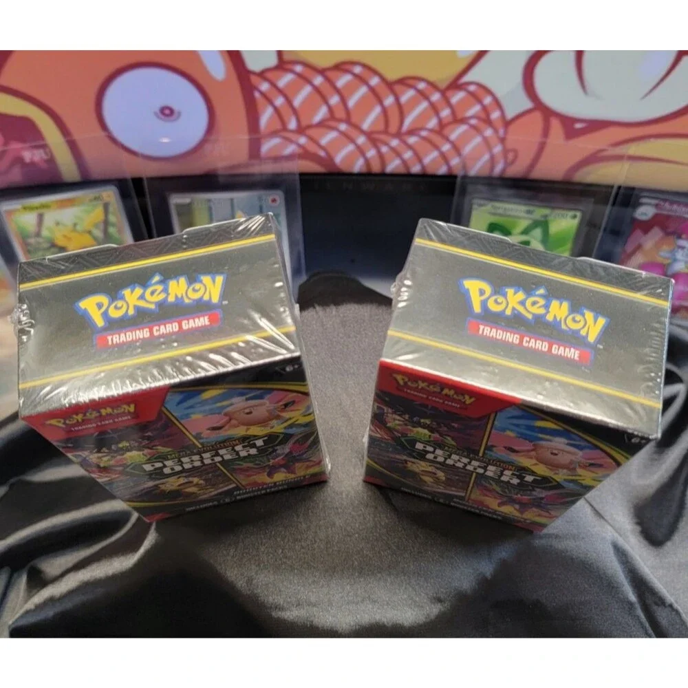 Pokemon TCG Mega Evolution Perfect Order Booster Bundles New Sealed Set of 2